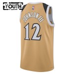 Washington Wizards Trikot Tre Johnson III Nike 2025-26 City Edition Gold Swingman - Kinder